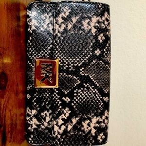 Michael Kors snakeskin crossbody bag